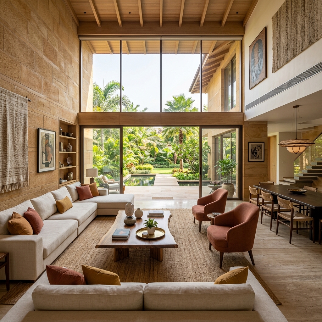 Modern apartment in Bandra, Mumbai